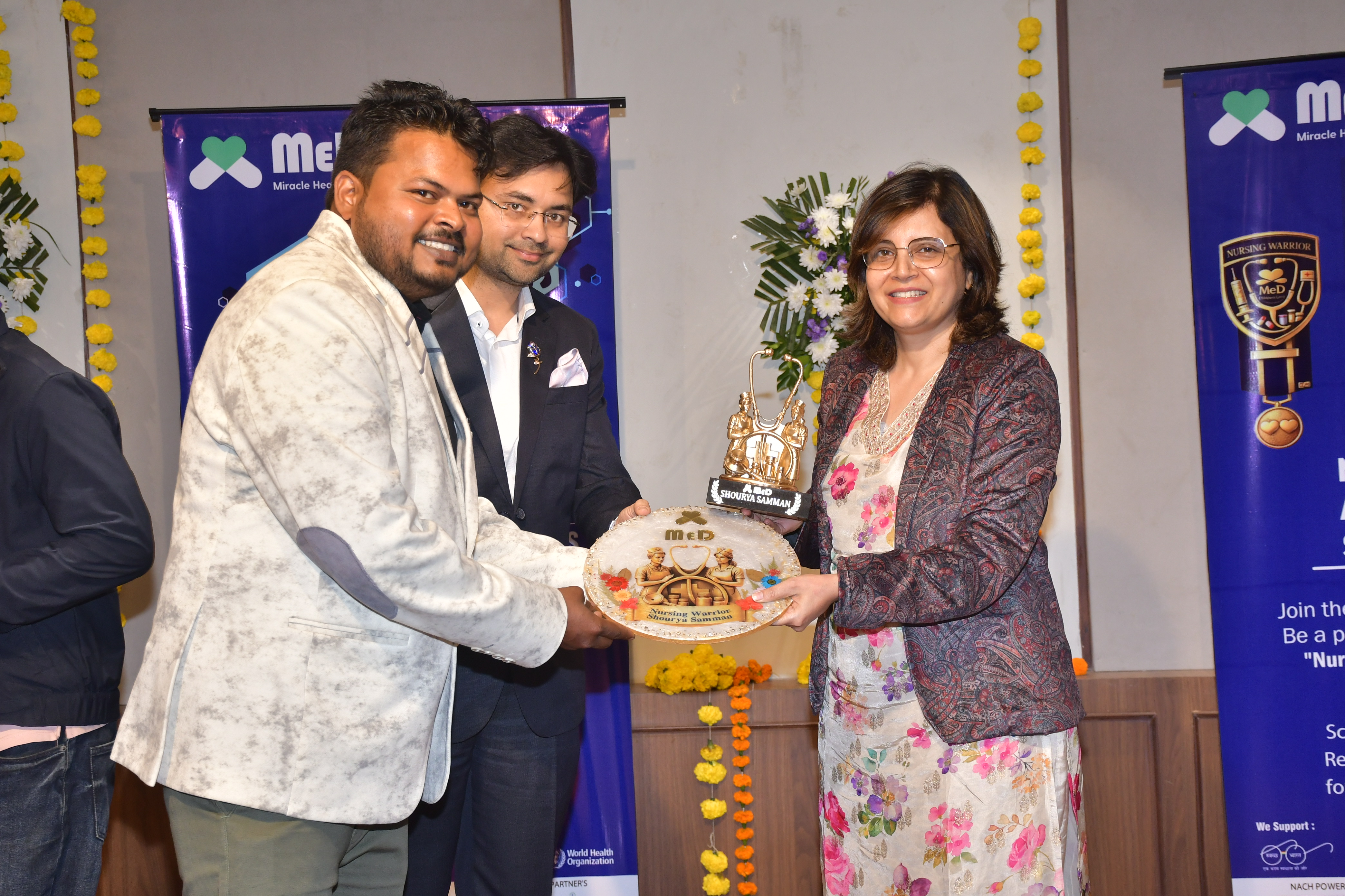 Nursing Warrior shorya samman BHOPAL chapter